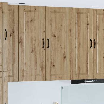 vidaXL Кухненски шкаф с рафт Дъб 40 x 31 x 100 см Инженерно дърво (885474)