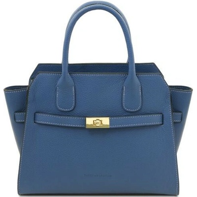Tuscany Leather Kožená kabelka Origami denim 2507 1 142