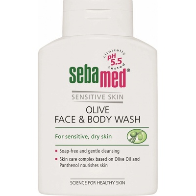 Sebamed Wash jemná umývacia emulzia na telo a tvár pre citlivú pokožku 200 ml