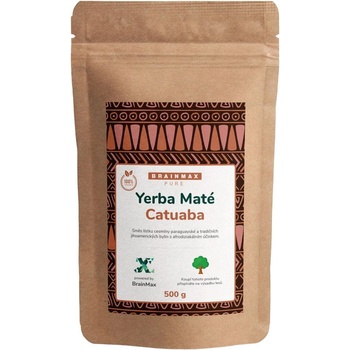 BrainMax Pure Organic Yerba Maté Catuaba 500 g