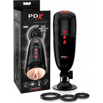 PDX ELITE DIRTY TALK STARTER STROKER