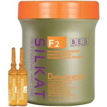 Bes beauty & science Активни ампули против пърхот - 12х10 BES F2 Silkat Dandruff Treatment