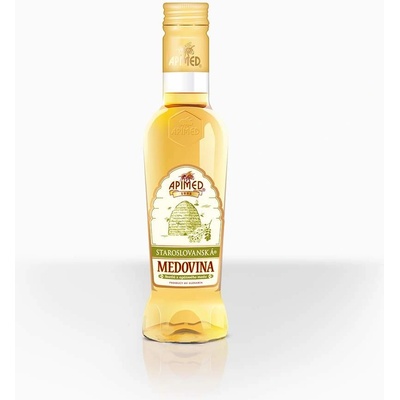 Apimed Medovina Staroslovanská svetlá z agátového medu 13,5% 0,18 l