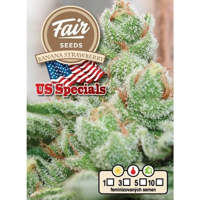 Fair Seeds Banana Strawberry semena neobsahují THC 10 ks