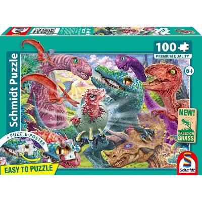 Schmidt Malí dinosauři velká dobrodružství 100 dílků