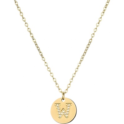 HARAHU Колие Абецеда - w / Златна kp21228 (21228)