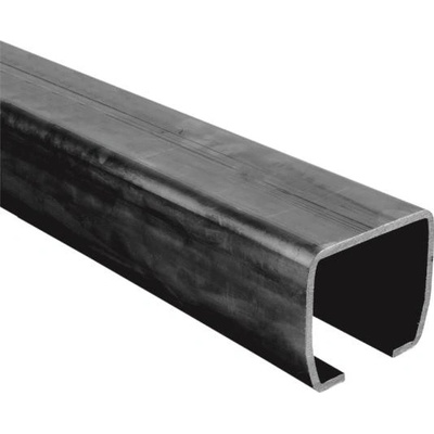 CAIS Vodiaci C profil posuvnej brány STAGE-LB veľký pr. 138 x 144 mm bez povrchovej úpravy, cena za 6m - predaj po 6m STAGE-LB_6m