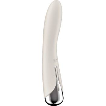 Satisfyer Spinning Vibe 1 - въртящ се G-точков вибратор (бежов)