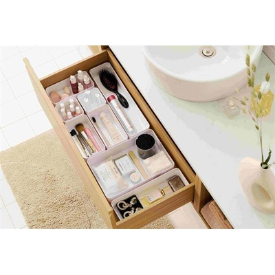 Compact organizér do zásuvek bílá, 30 x 6 x 20 cm, SMARTSTORE 19510