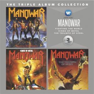 Warner Manowar: Triple Album Collection - 3CD (009959)