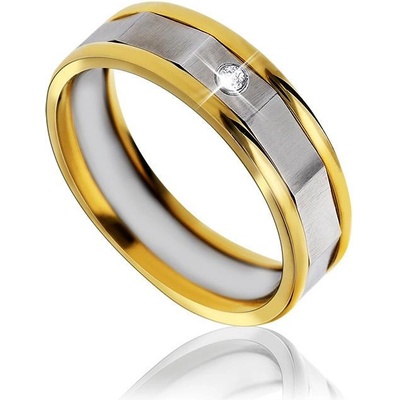 MPM Snubní ocelový prsten z chirurgické oceli Wedding ring 6548 A