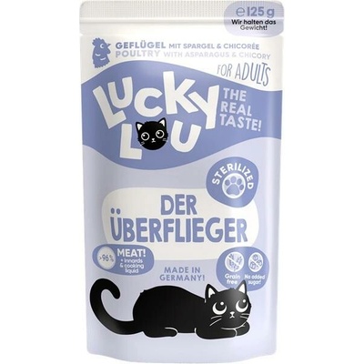 Lucky Lou Lifestage Sterilized s hydinou 125 g