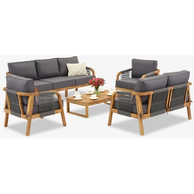 Garden Point Градински мебели от акациева дървесина Mumbai Coffee 7 Garden Point (GAP1209-COF7)