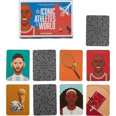 Printworks Pexeso Iconic Athletes 50 karet