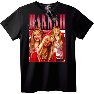 NOONEBRAND Тениска Hannah Montana - XS, Black