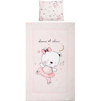 Lorelli СЕТ cosy 3 ЧАСТИ РАНФОРС РОЗОВО МЕЧЕ БАЛЕРИНА (10420015101)