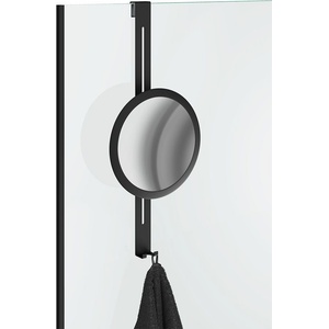 Decor Walther Увеличително козметично огледалце x5 Contract душ черен мат (0123360)