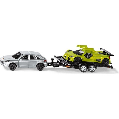 SIKU Super osobný automobil s prívesom 1:55