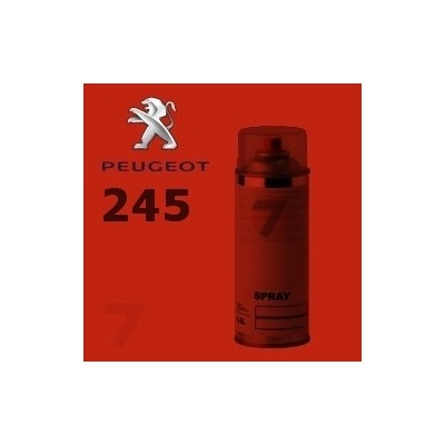 PEUGEOT 245 ROUGE FERIA barva Sprej 400ml