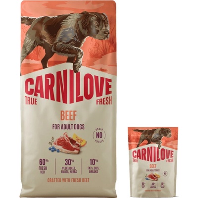 Carnilove True Fresh Dog adult hovězí 12 kg