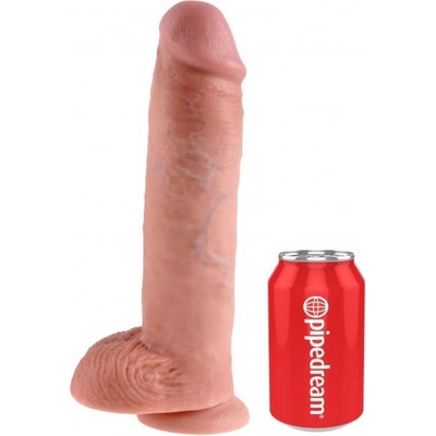 Pipedream King Cock 11″ Cock with Balls telové dildo s prísavkou 28,5 x 6–6,5 cm