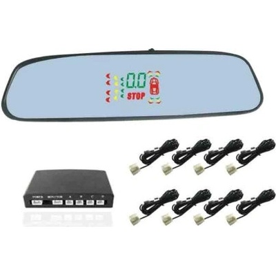 Парктроник с огледало за задно виждане - 8 сензора