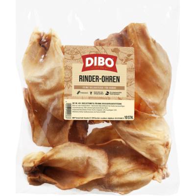DIBO Hovězí uši 250 g 10 kusů