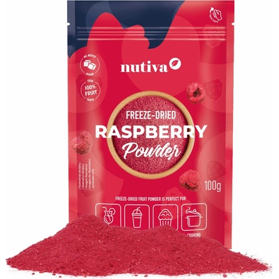 NUTIVA Lyofilizované maliny v prášku 100 g