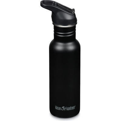 Бутилка за вода Klean kanteen Classic Narrow Flip Sport Water bottle - Black - размер 532 ml (533-2199-0111)