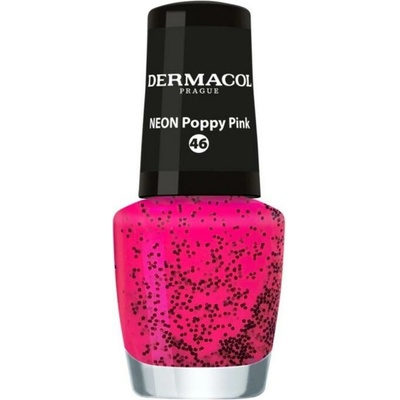 DERMACOL LAK NEON POPPY PINK 45