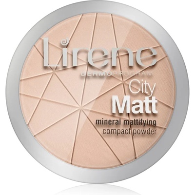 Lirene City Matt матираща пудра цвят 02 Natural 9 гр