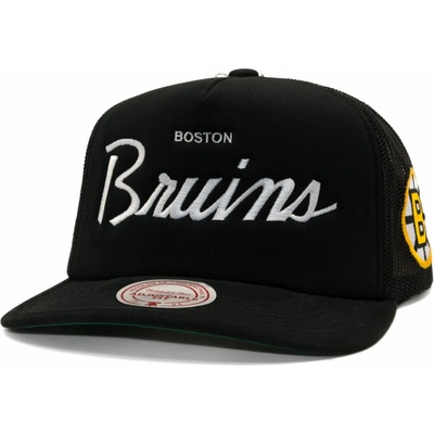 Mitchell & Ness Head Coach Trucker NHL Boston Bruins Black