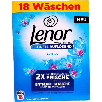 Lenor Aprilfrisch prášek na praní prádla 18 PD 990 g