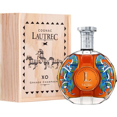 Lautrec Cognac XO Grande Champagne 40% 0,7 l (kazeta)