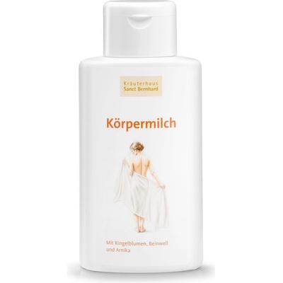 Sanct Bernhard telové mlieko Měsíček, Kostival a Arnika 250 ml