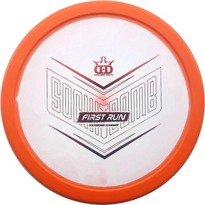 Dynamic Discs First Run Classic Supreme Orbit Sockibomb Slammer Bílá/Oranžová