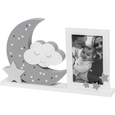 Dooky Luxury Memory Box Triple Frame Printset декоративна рамка с LED подсветка Grey