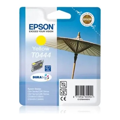 Epson ГЛАВА ЗА EPSON STYLUS C64/C66/C84/CX 3600/3650/6400/6600 - Yellow - HIGH CAPACITY - PN C13T044440 (201EPST0444)