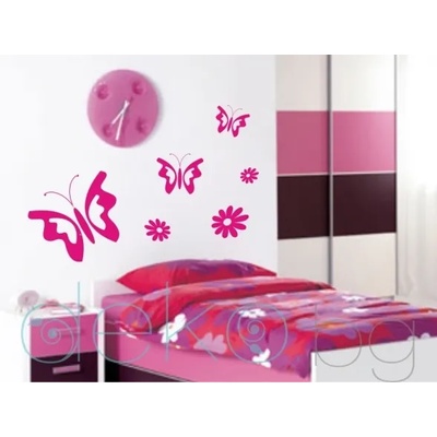 Пеперуди и цветя (1107)