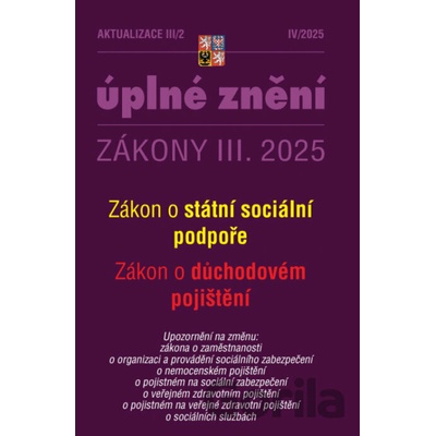 Aktualizace III/2 / Zákon státní sociální podpoře Poradce s.r.o. 2025