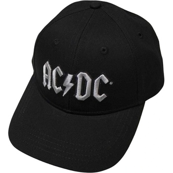 AC/DC Silver Logo Шапка с козирка Black (ACDCCAP07B)