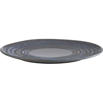 APS Melaminový talíř, 270x20 mm, modrý, šedý 85028