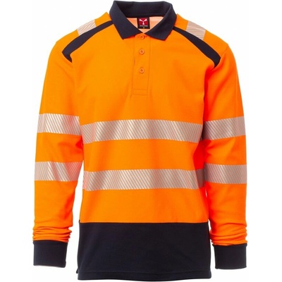 Payper Pracovná polokošeľa ROAD WINTER Oranžová Fluo/ N 3XL