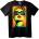 NOONEBRAND Тениска с поп арт жена - 2XL, Black