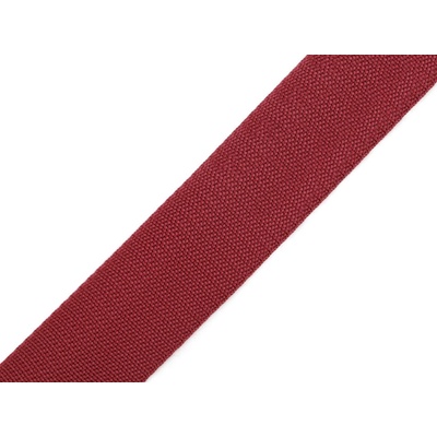 Prima-obchod Popruh polypropylenový šíře 30 mm tloušťka 1 mm, barva 34 bordó sv.