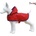 Freedog Impermeable basic red - Дъждобран за куче - червен - различен размер