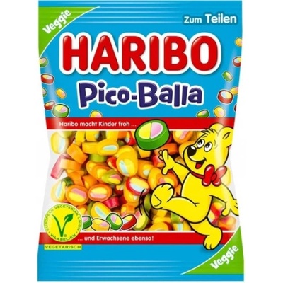 Haribo Pico-Balla želé s ovocnými příchutěmi 85 g