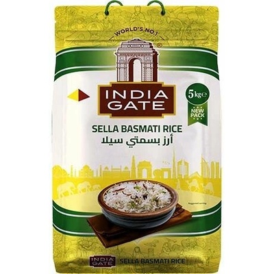 India Gate Basmati Rice Sella Parboiled basmati ryža 5 kg