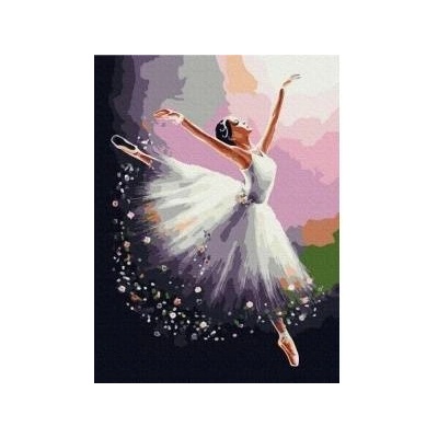 Twoje Hobby Painting by numbers - Ballerina in white 40x50cm