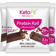 KetoFit Protein Roll 3 x 120 g